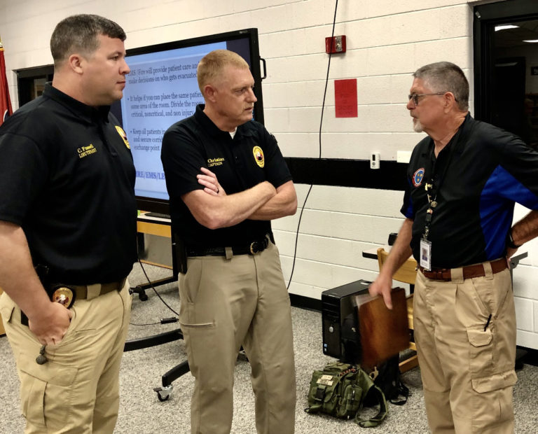 As students go back to school, first responders prepare for the unthinkable